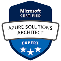 Microsoft Certified Azure Solutions Architect Expert